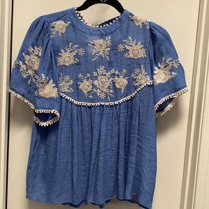 THML embroidered top
